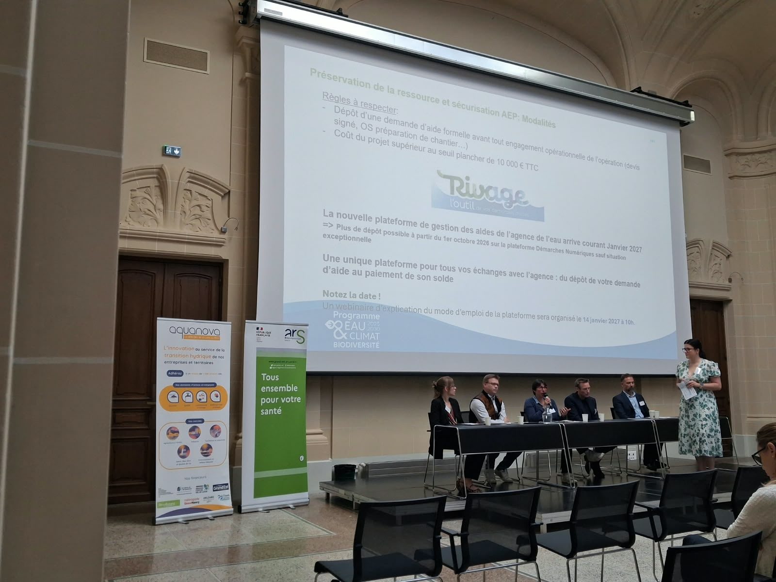 Intervention sur les enjeux du PGSSE
