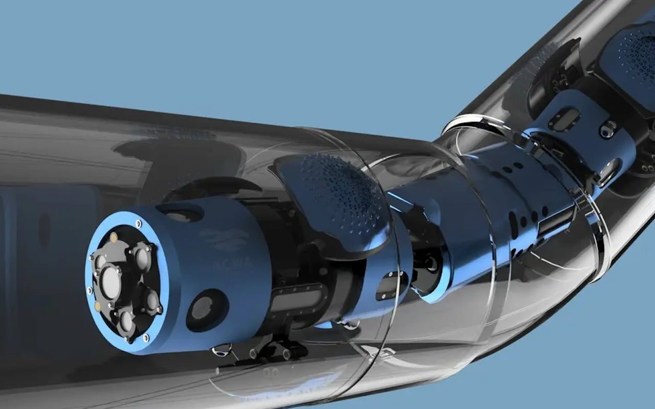Robot développé par ACWA Robotics pour l’inspection des canalisations d’eau potable